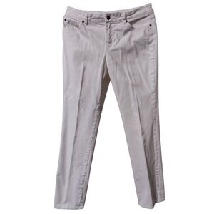 Faded Glory Bootcut Jeans Women's 10 White Narrow Stretch Below‎ Waist FGL18454